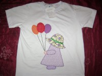 Camiseta com manga infantil