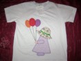 Camiseta com manga infantil